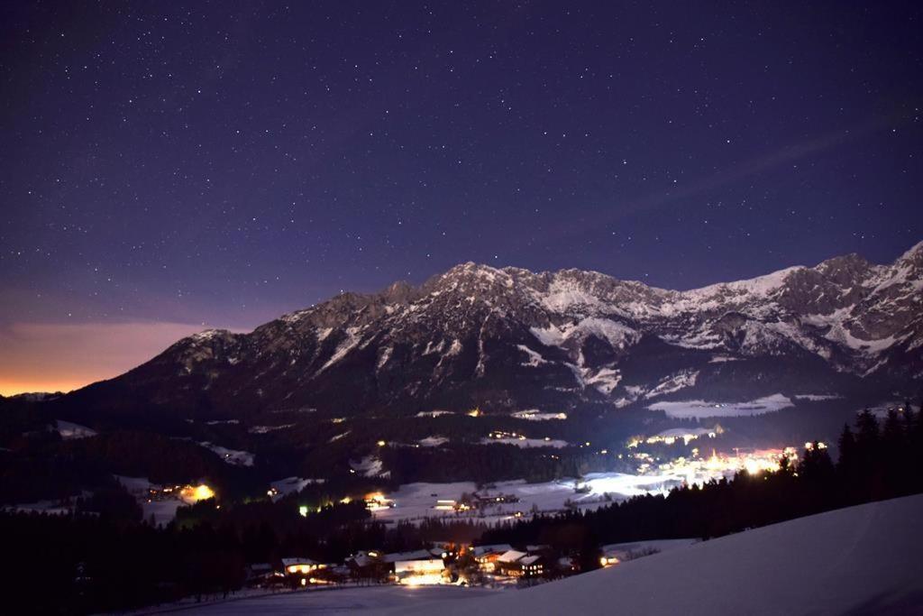 Ferienwohnungen Salvenmoser Johanna Scheffau am Wilden Kaiser Exterior foto